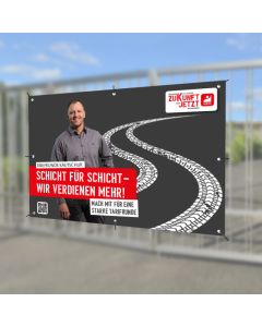 Meshbanner Motiv "Björn" TR Kautschuk 25