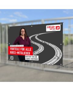 Meshbanner Motiv "Jessica" TR Kautschuk 25