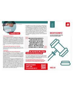 Infopointflyer "Rechtsschutz"