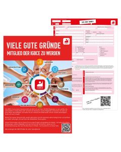 IGBCE Beitrittserklärung