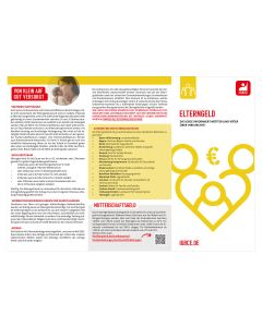 Infopointflyer "Elterngeld" (2025)