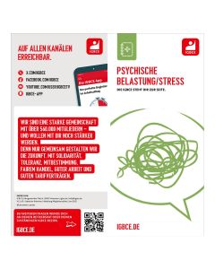 Infopointflyer "Psychische Belastungen"