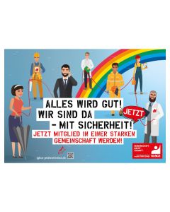 Plakat A4 »Alles wird gut«