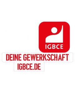 IGBCE Autoaufkleber neu
